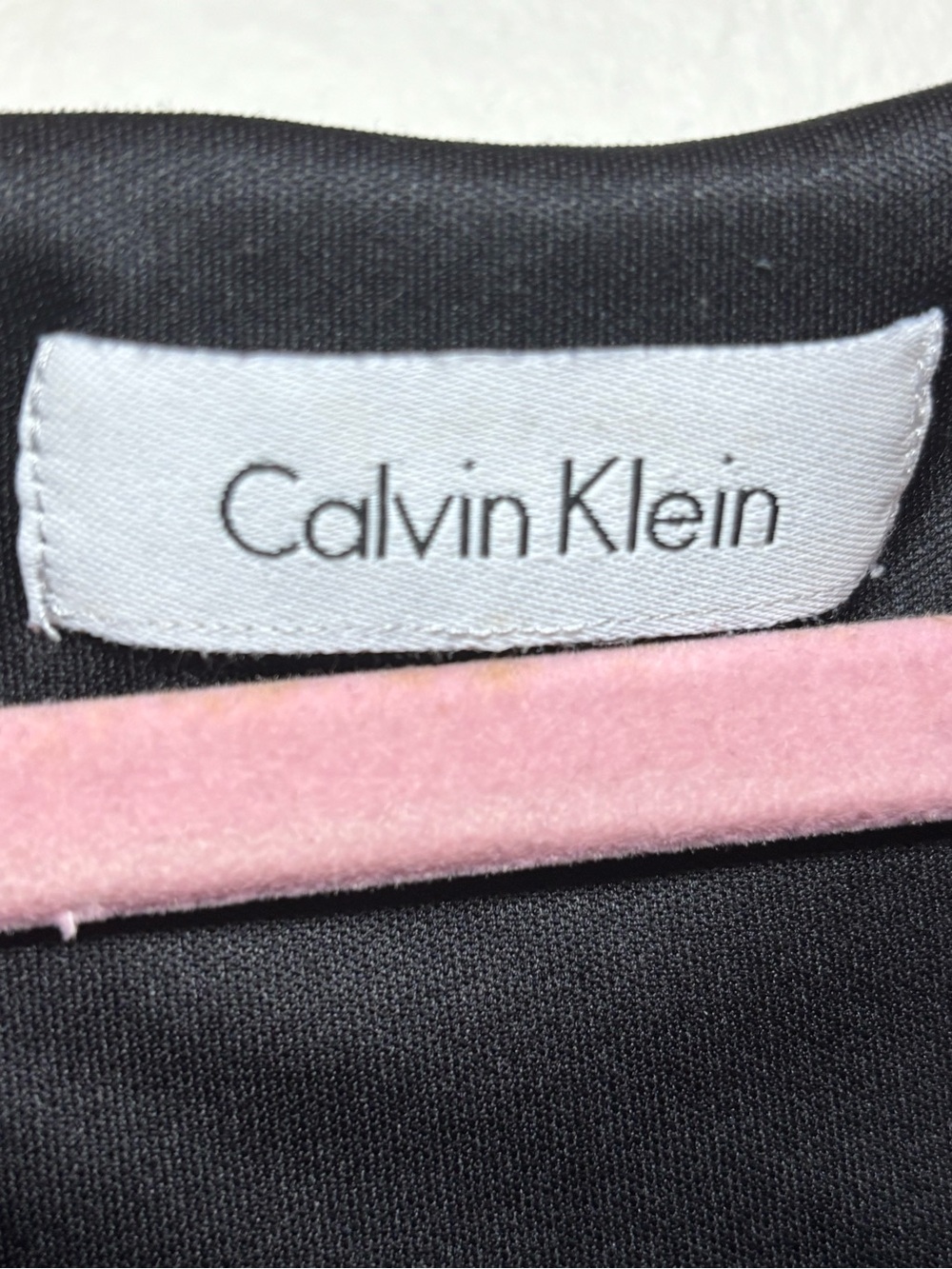 Calvin Klein Black Wavy Ribbed Tank - Picture 2 of 7